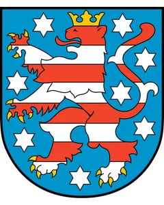 Герб земли Thüringen