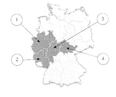 Abbildung aus dem amtlichen Fragenkatalog zu Frage 8, mit den nummerierten Antwortmöglichkeiten