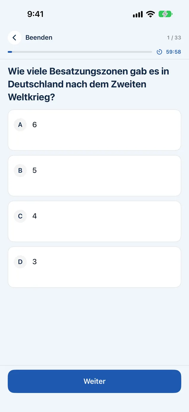 Inside the app