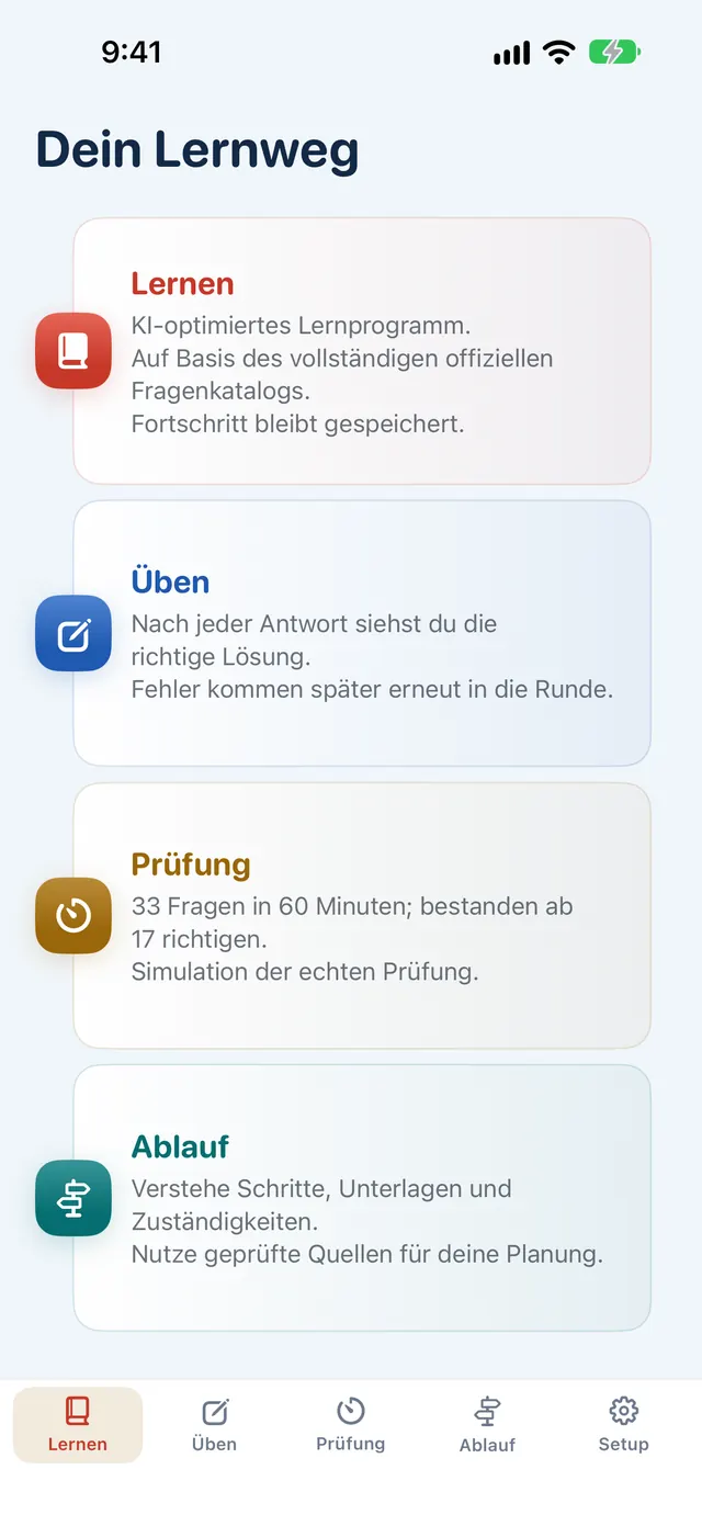 Inside the app